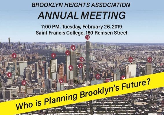 Bha 2019 Annual Meeting Brooklyn Heights Association